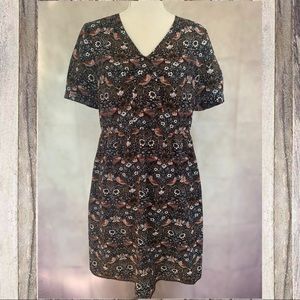 Marc Jacobs Strawberry Thief Print Dress Birds M
